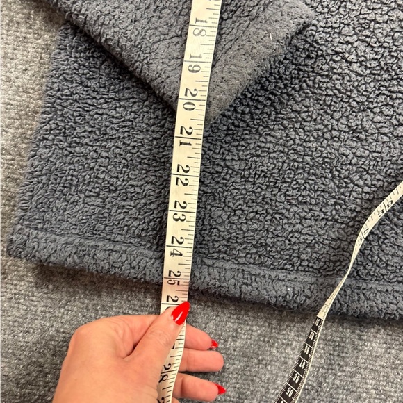 PATAGONIA Women’s Los Gatos 1/4 Zip Blue/Grey Fleece Pullover size: Medium - Picture 7 of 10
